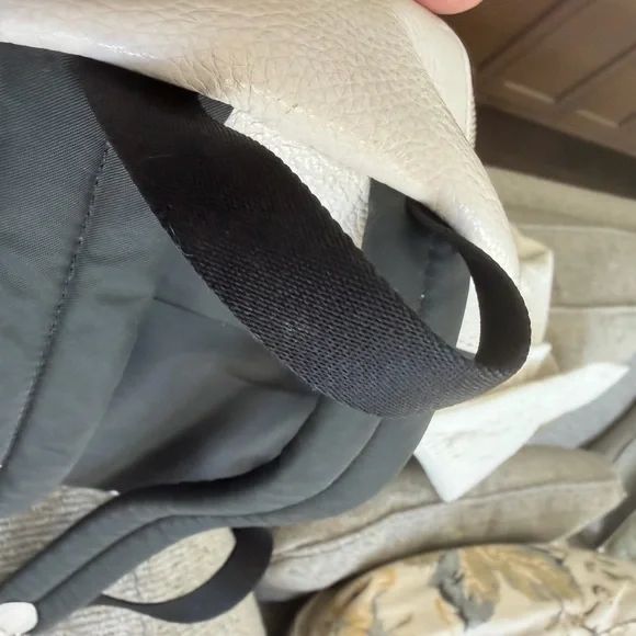 Coach Beige Leather charlie mini Backpack - Picture 14 of 16